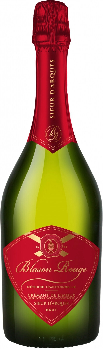 Игристое вино Sieur d’Arques Blason Rouge Cremant Brut Limoux AOC 750 мл