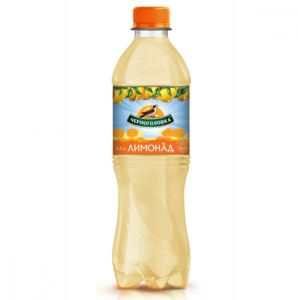 Лимонад Черноголовка Оригинальный PET, 0,5л