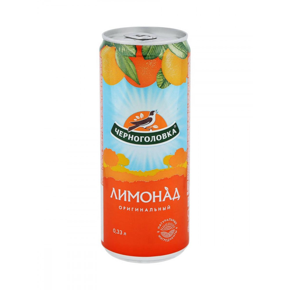 Лимонад Черноголовка, ж.б, 0,33л
