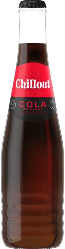 Напиток Chillout Cola газированный стекло, 0,33л