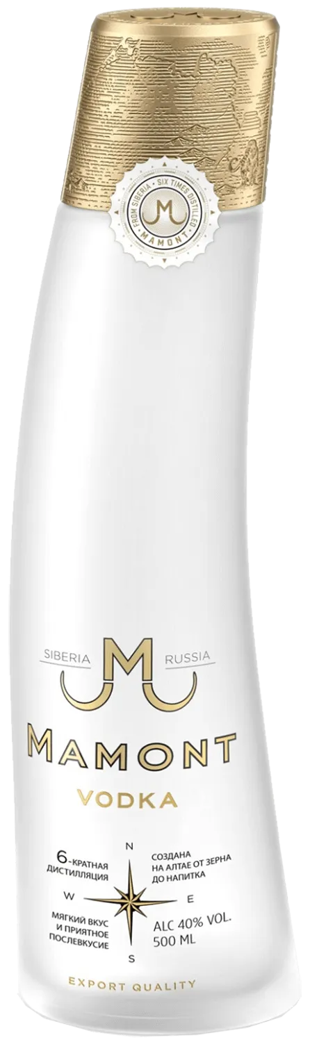 Водка Mamont 0.5л
