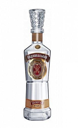 Водка Национальная Коллекция Золотая 0.5 л