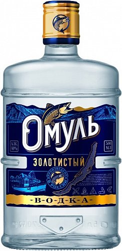 Водка Омуль Золотистый 0.5 л