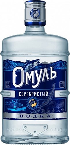 Водка Омуль Серебристый 0.5 л