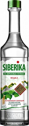 Водка Siberika on Birch Buds 0.5 л