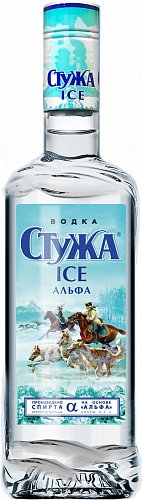 Водка Альфа Люкс Стужа Айс Альфа 0.5 л