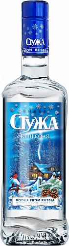 Водка Альфа Люкс Стужа Кедровая 0.5 л
