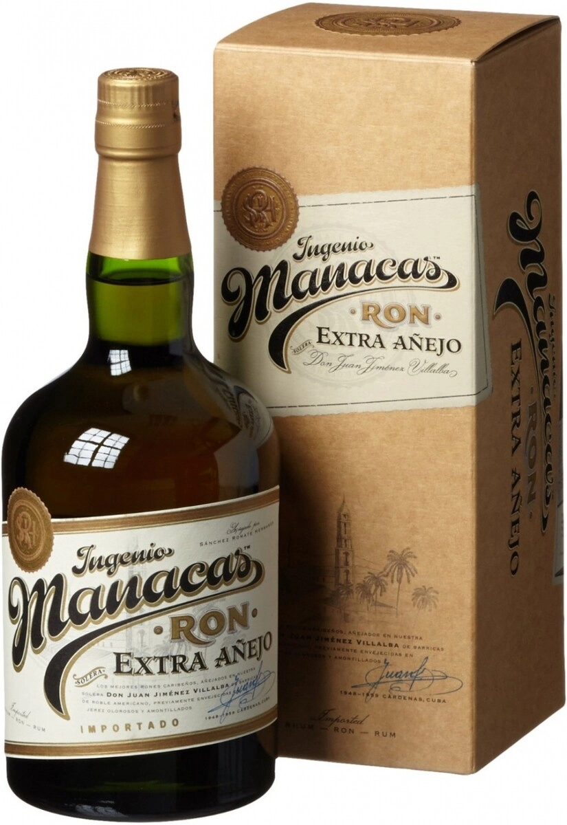 Ром Sanchez Romate Ingenio Manacas Extra Anejo gift box 0.7 л